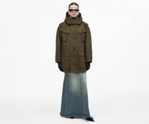 Marc Jacobs Oversized Cargo Canvas Green | USA_MJ12729