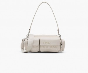 Marc Jacobs The Leather Cargo Silver | USA_MJ37723