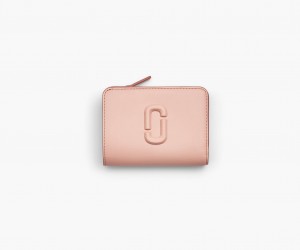 Marc Jacobs The Leather J Marc Mini Compact Rose | USA_MJ96687